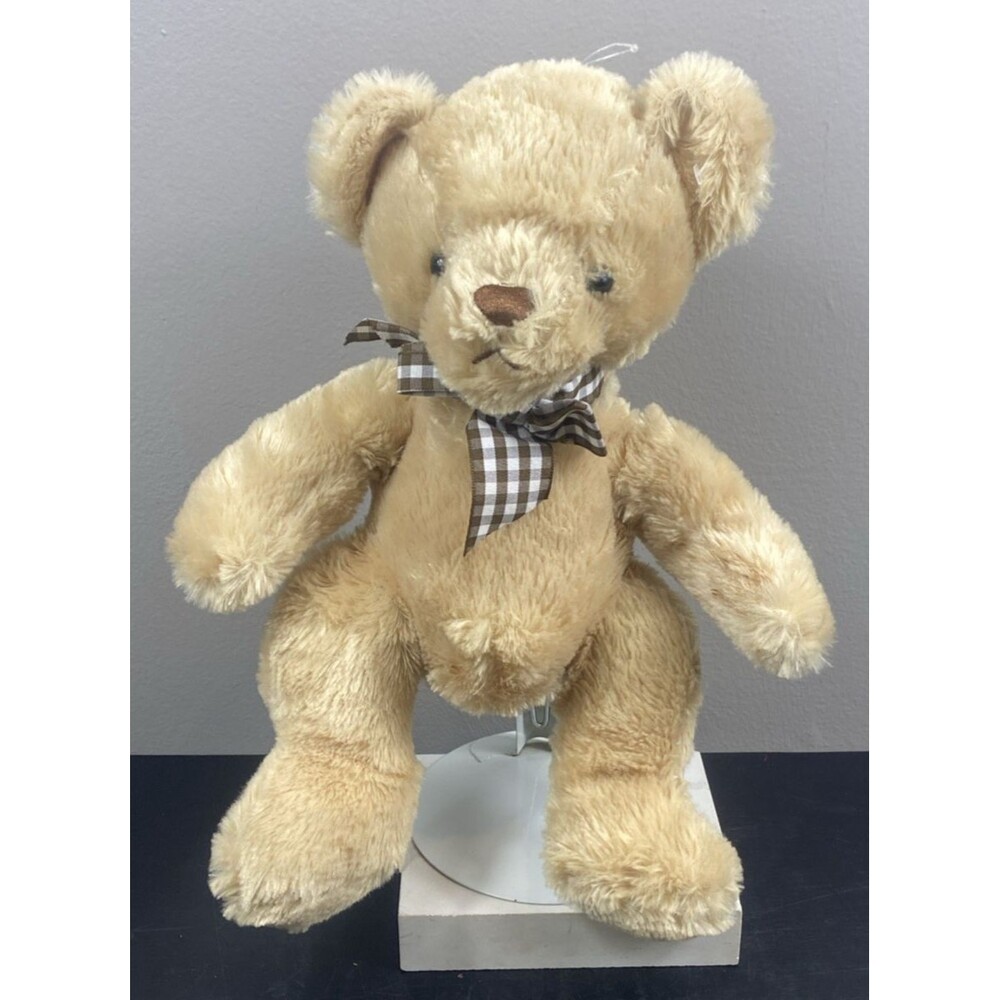 2005 Burton & Burton Plush Teddy Bear Golden Brown 12" Stuffed Animal